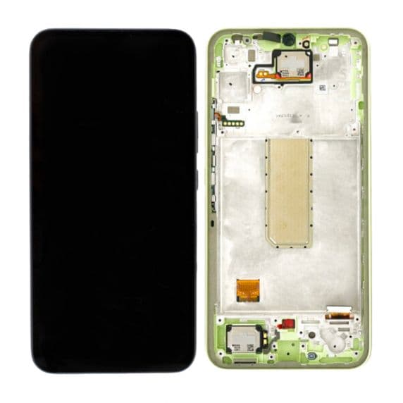Samsung Galaxy A34 Skärm med LCD Display med ram Lime - Original