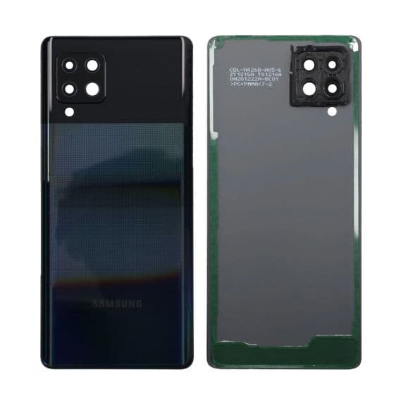 Samsung Galaxy A42 Baksida med tejp - Svart