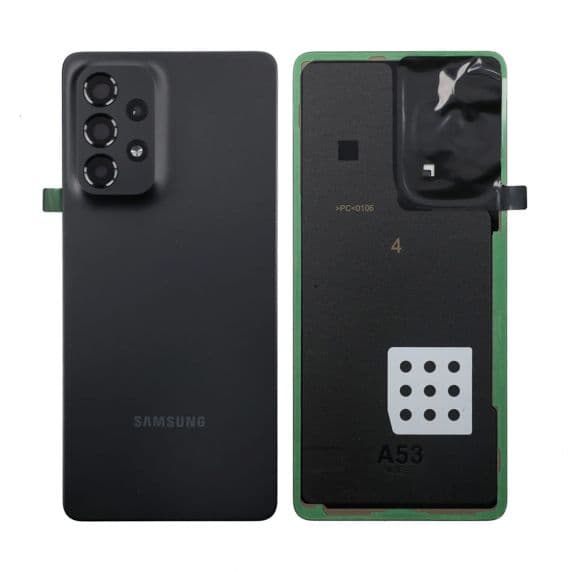 Samsung Galaxy A53 Baksida med tejp - Svart