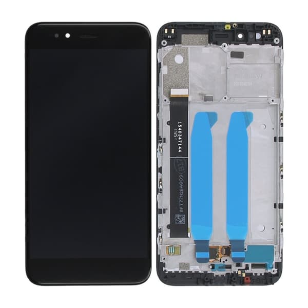 Xiaomi Mi A1 Komplett Displayenhet Svart (Service Pack)