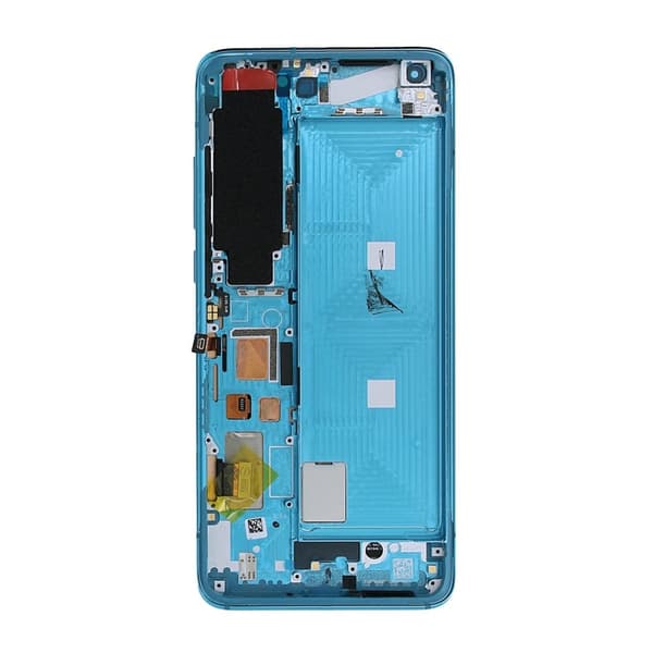 Xiaomi Mi 10 5G Displayenhet Komplett Coral Green