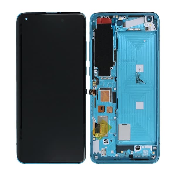 Xiaomi Mi 10 5G Displayenhet Komplett Coral Green