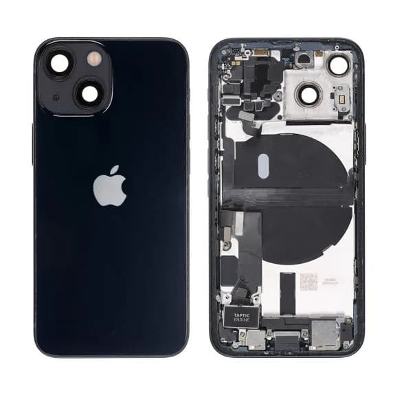 iPhone 13 Mini Baksida med Komplett Ram - Svart