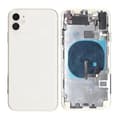 Miniatyrbild 1 av 3: iPhone 11 Baksida med Komplett Ram Premium - Vit