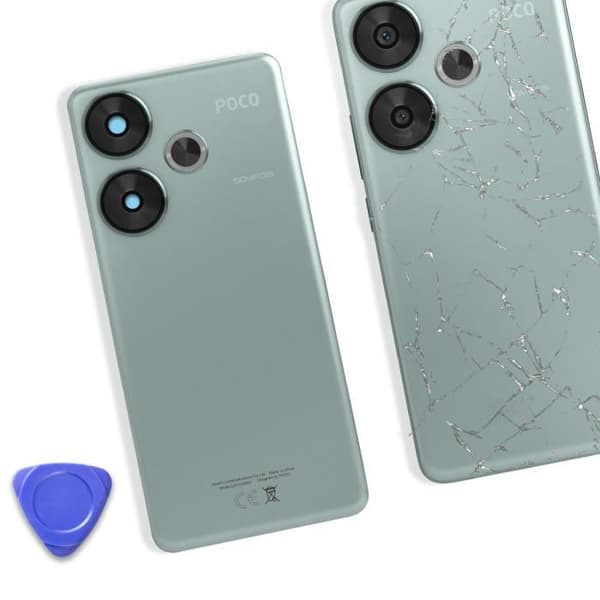 Ersättningsbaksida till Xiaomi Poco F6 Green