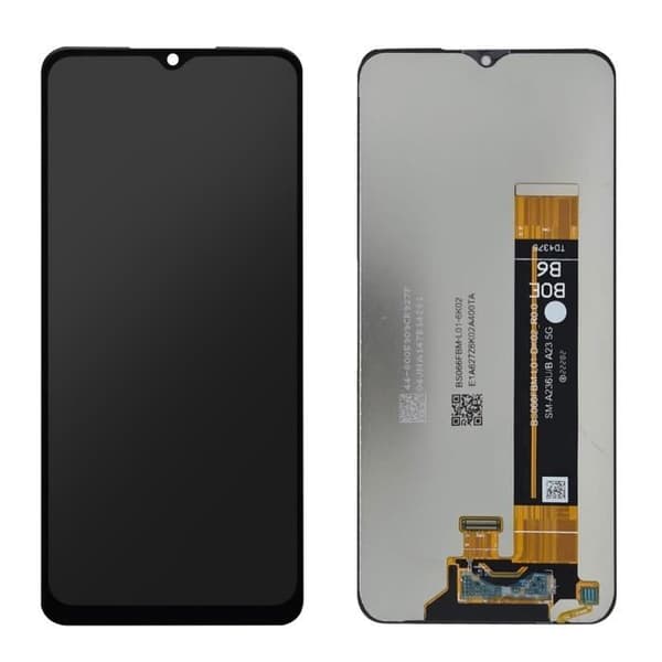 Ersättnings LCD-skärm + pekglas till Samsung Galaxy A23 5G - Svart - Överlägsen kvalitet