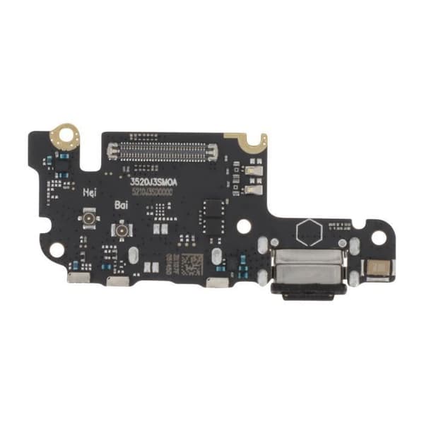 Laddningskontakt - AVIZAR - Xiaomi Mi 10T/10T Pro - USB-C-port - Kompatibel - Integrerad mikrofon
