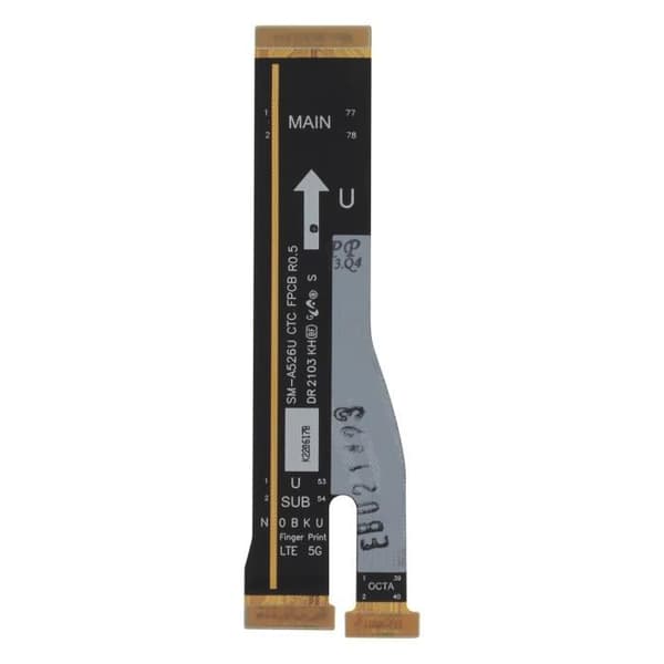 Nappe Moderkort - AVIZAR - Samsung Galaxy A52s - Svart - Ny del - 20 g