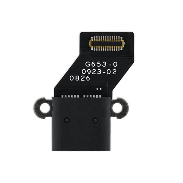 Google Pixel 4A USB-C-laddningskontakt - Svart - Vikt: 15 g