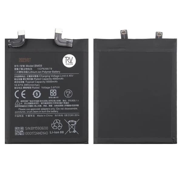 Xiaomi 11T Batteri med tejp