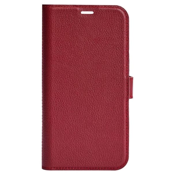 iPhone XR/11 leather wallet, detachable, Red