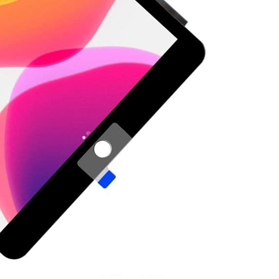 iPad 9 10.2 2021 Glas med Touchskärm Premium – Svart