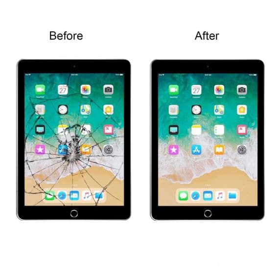 iPad 9 10.2 2021 Glas med Touchskärm Premium – Svart