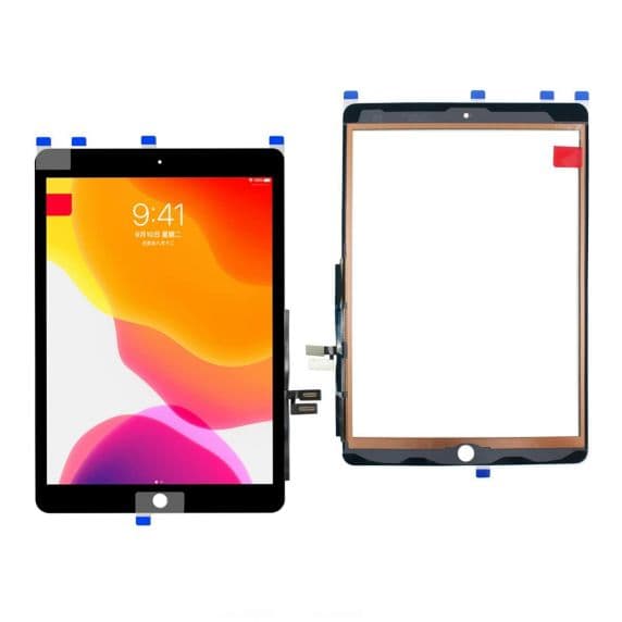 iPad 9 10.2 2021 Glas med Touchskärm Premium – Svart
