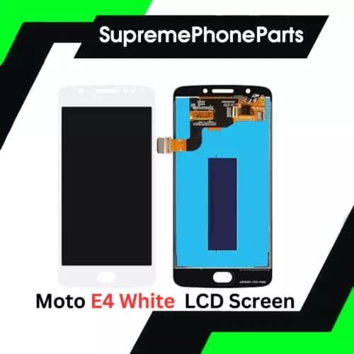 For Motorola Moto E4 White Replacement LCD Touch Screen Digitizer Assembly