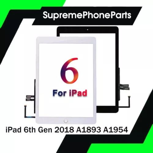 For iPad 6th Gen Generation 2018 Touch Screen Digitizer Glass Replacement A1893