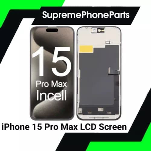 For iPhone 15 Pro Max LCD Display Screen Replacement 3D Touch Digitizer