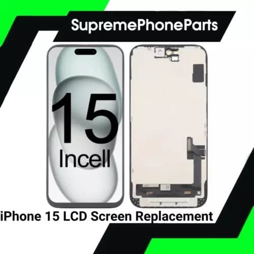For iPhone 15 LCD Incell Display Screen Replacement 3D Touch Digitizer