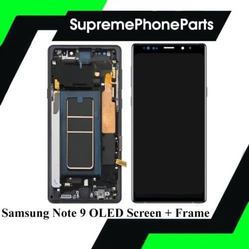 For Samsung Galaxy Note 9 LCD OLED Display Screen Digitizer Assembly with Frame