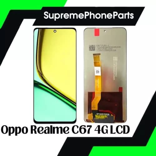 For OPPO Realme C67 4G RMX3890 Replacement LCD Touch Screen Digitizer Assembly