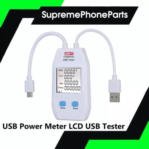 USB Power Meter LCD USB Tester Detector Voltmeter Ammeter Digital Power Capacity