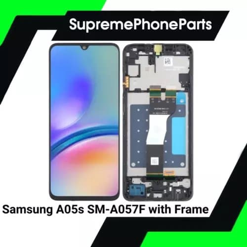 For Samsung Galaxy A05s SM-A057F Replacement LCD Screen Digitizer With Frame