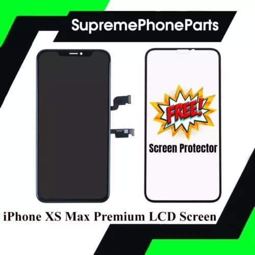 iPhone XS Max Replacement Retina LCD Screen and Free Screen Protector