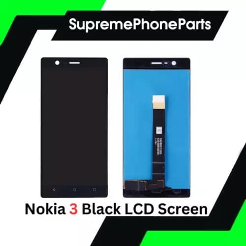 For Nokia 3 Replacement LCD Touch Screen Digitizer Assembly ( Black)
