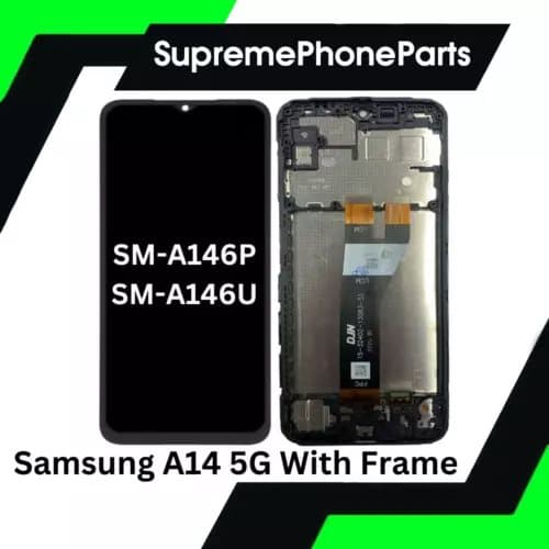 For Samsung A14 5G SM-A146P SM-A146U LCD Display Touch Screen Display With Frame