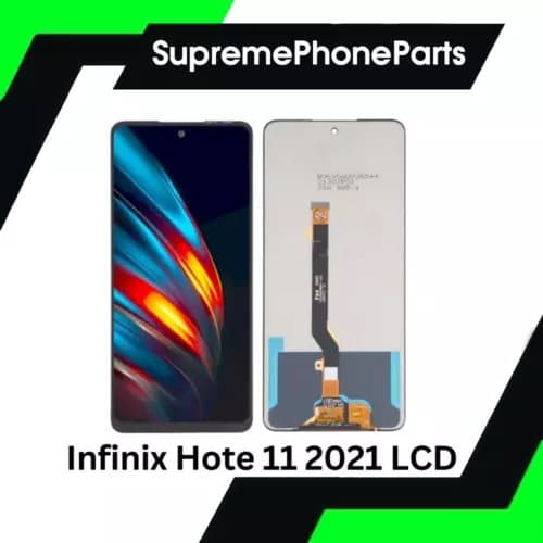 For Infinix Hot 11 2021 X662 6.6″ LCD Touch Screen Display Digitizer Assembly