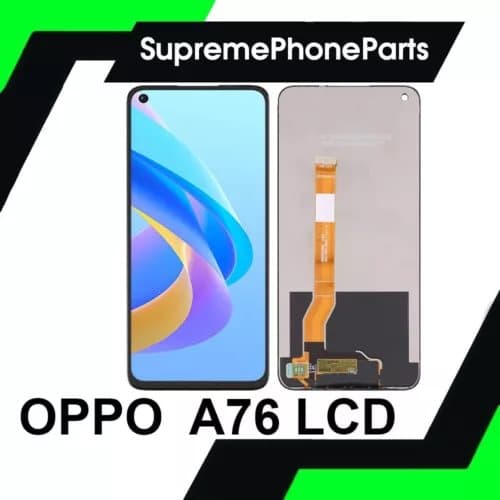 For OPPO A76 CPH2375  LCD Touch Screen Display Digitizer Assembly Black