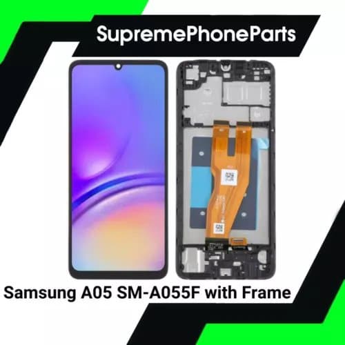 For Samsung Galaxy A05 SM-A055F Replacement LCD Screen DIgitizer With Frame