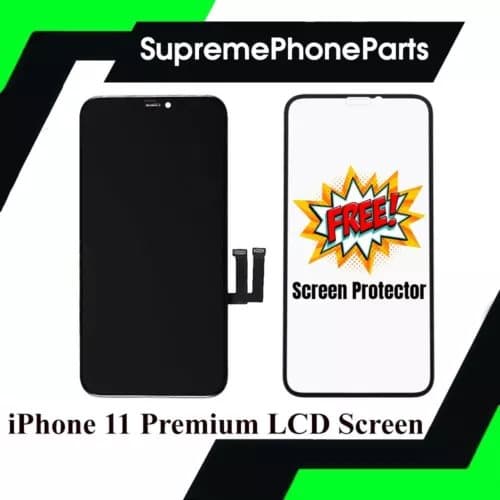 iPhone 11 Replacement Retina LCD Screen and Free Screen Protector
