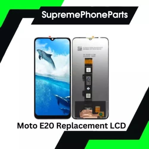 Motorola Moto E20 XT2155 LCD Touch Screen Display Digitizer Replacement-