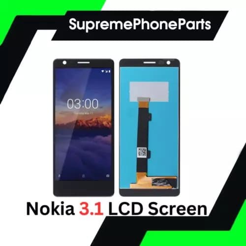 For Nokia 3.1 Replacement LCD Touch Screen Display Digitizer Assembly -