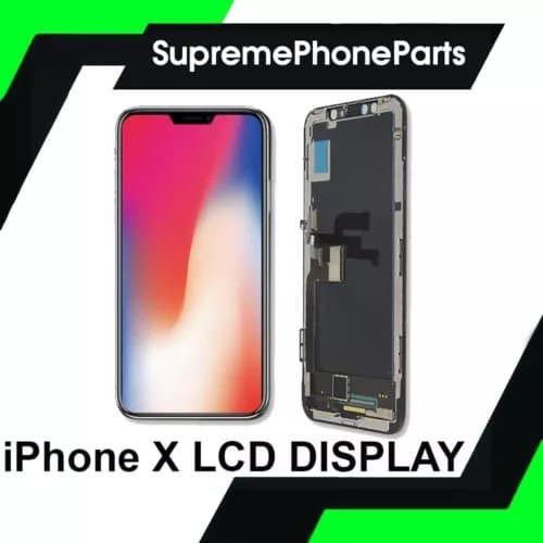 For iPhone X LCD Screen Replacement 3D Touch Digitizer Display Black