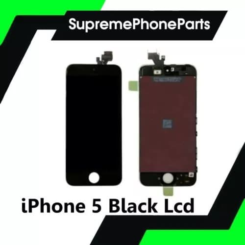 For iPhone 5 Black LCD Replacement Screen Touch Digitizer Display