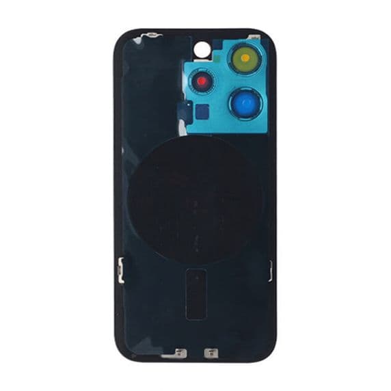 iPhone 15 Pro Baksida Glas med Magsafe Magnet – Svart