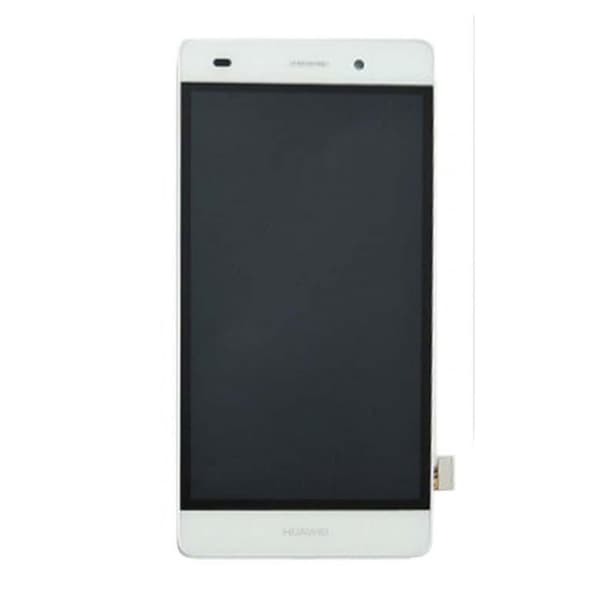 Huawei P8 Lite LCD White Original OEM With Frame
