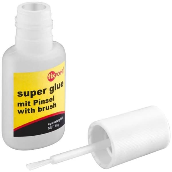 Reparationsverktyg för SUPER GLUE cyanoakrylatlim 10 g med pensel