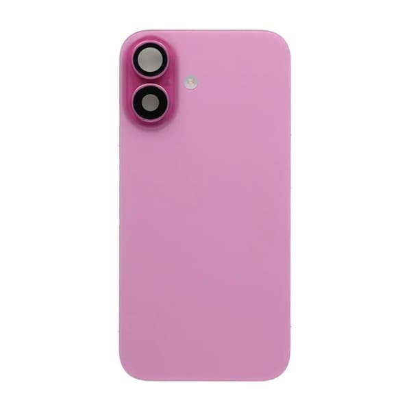 iPhone 16 Bakre Glas Original Rosa