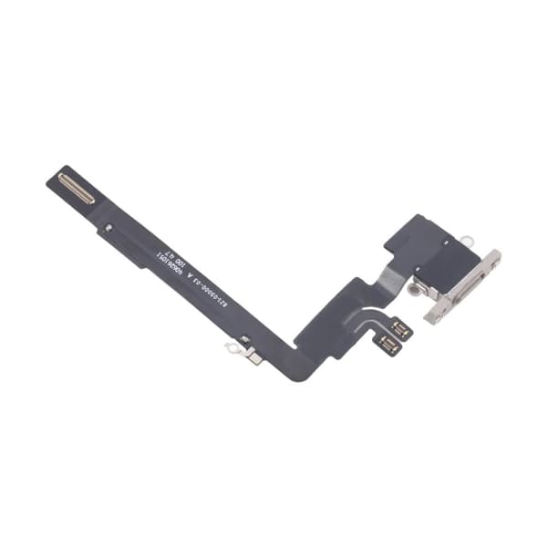 iPhone 16 Pro Max Laddningskontakt Flexkabel Original Vit