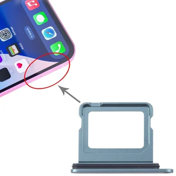 iPhone 16/16 Plus SIM-kortbricka Grön