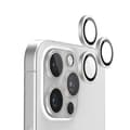Miniatyrbild 1 av 3: iPhone 16 Pro/16 Pro Max Lins Kameraskydd - Silver