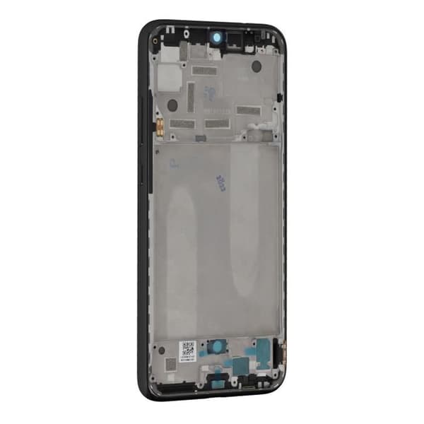 Skärm för Xiaomi Mi A3 LCD + Touchglas + Original Xiaomi Chassi Grå
