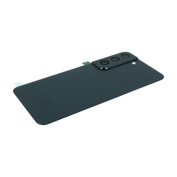 Samsung Galaxy S22 Baksida Original med Kameraglas och tejp – Grön