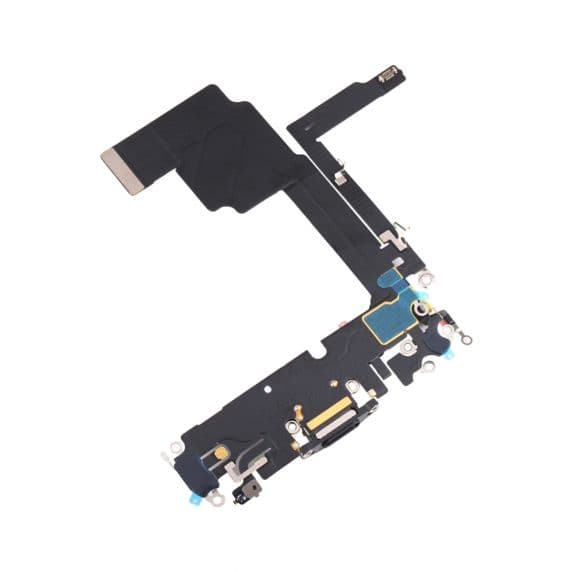 iPhone 15 Pro Max Laddkontakt med Flexkabel Premium – Vit