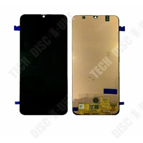 Skärm- och monteringskit för Samsung GALAXY - TD® - A30-A50 A305 A505 - Härdat glas 9H - OLED - 1280x720