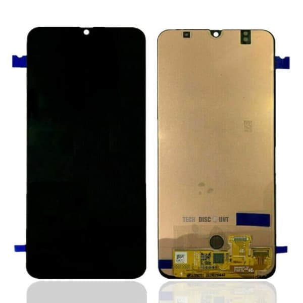 Skärm- och monteringskit för Samsung GALAXY - TD® - A30-A50 A305 A505 - Härdat glas 9H - OLED - 1280x720