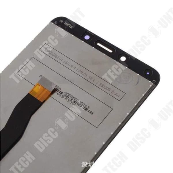 TD® LCD-skärm för Xiaomi Redmi Note 9 - Redmi 10X 4G 6,53" SVART lcd-pekskärm + Verktygssats + B7000 lim